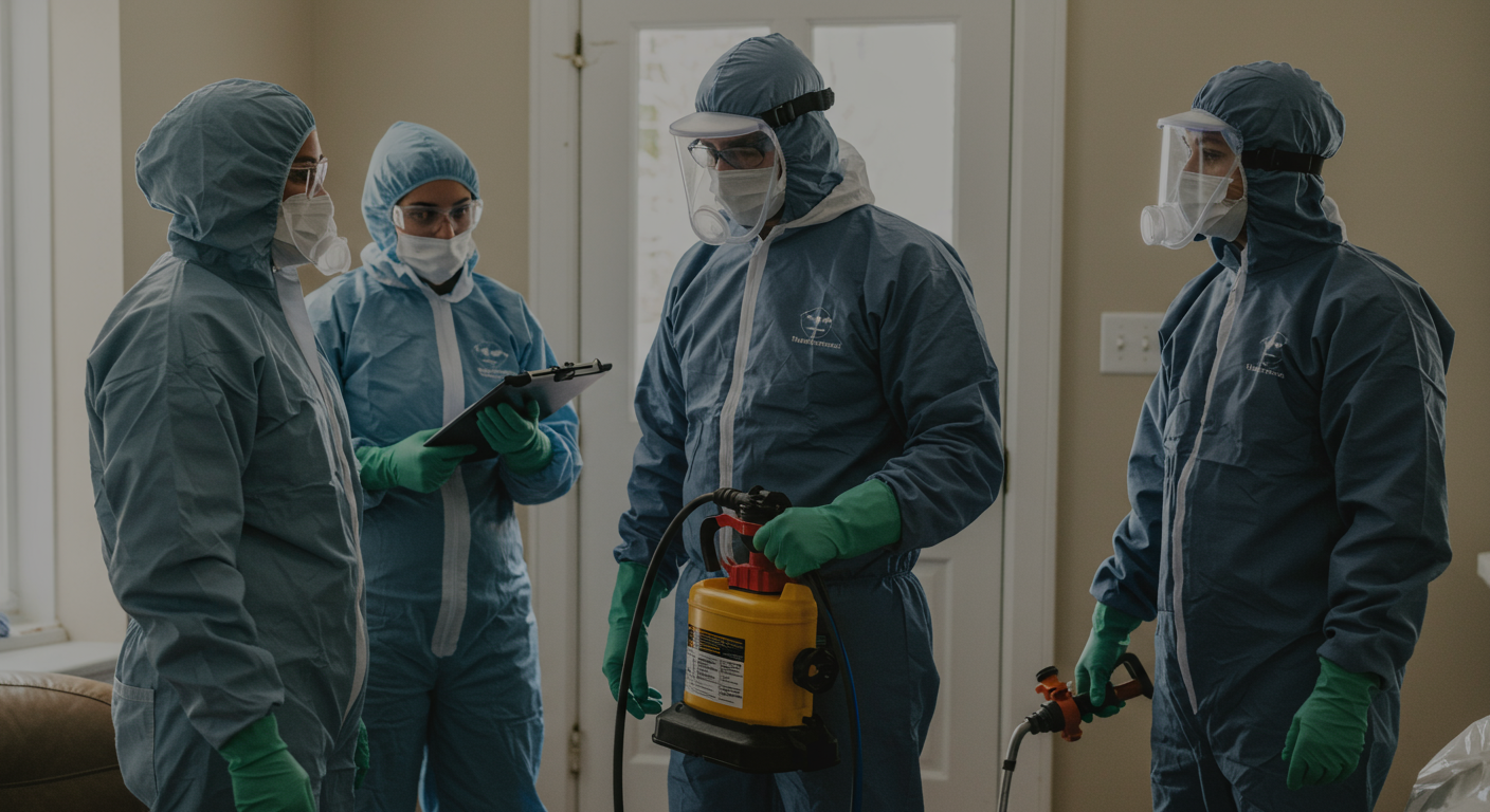 Mold Remediation Teamwork