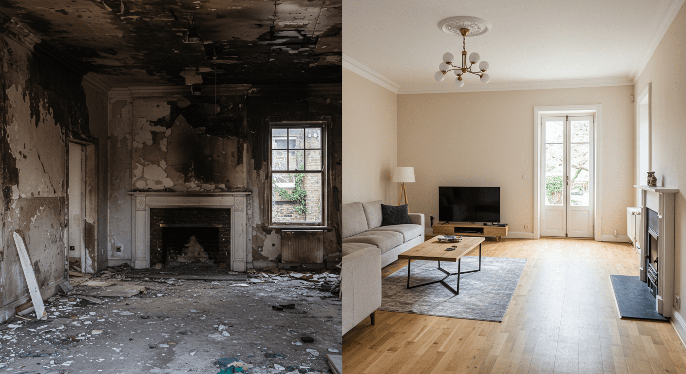 Fire Damage Restoration