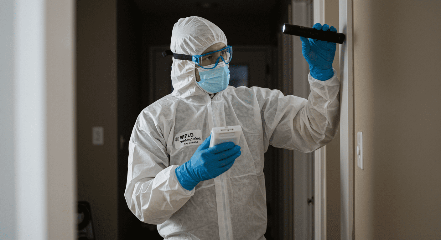 Professional Mold Testing in Action